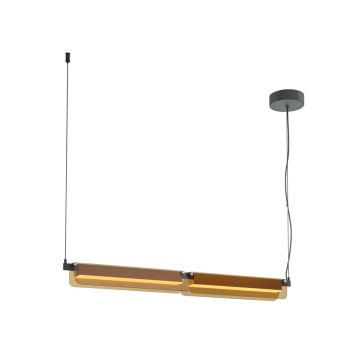 Maytoni Flat MOD296PL-L20BC3K Závěsná lampa 1x20W/LED 3000K 2480lm IP20