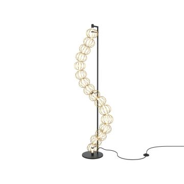 Maytoni Golden Cage MOD216FL-L38G3K Stojací lampa 1x48W/LED 3000K 3000lm IP20