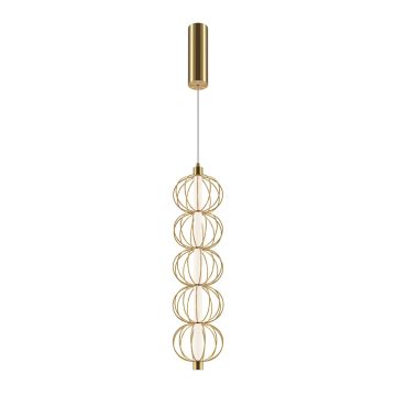 Maytoni Golden Cage MOD216PL-L10G3K Závěsná lampa 1x17W/LED 3000K 1050lm IP20