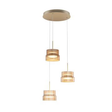 Maytoni Scala MOD496PL-L33BZK Závěsná lampa 3x33W/LED 3000K 3650lm IP20