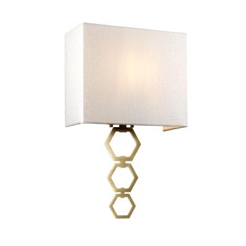 Elstead Lighting Ria RIA-MEDIUM-AB Kinkiet 1x60W/E27