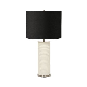 Elstead Lighting Ripple RIPPLE-TL-WHT-B Lampa stołowa 1x60W/E27