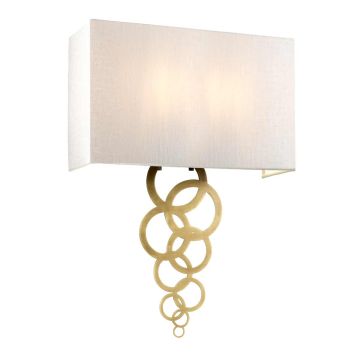 Elstead Lighting Rosa ROSA-LARGE-AB Kinkiet 2x60W/E27