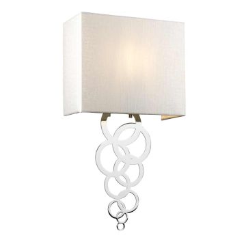 Elstead Lighting Rosa ROSA-MEDIUM-PC Kinkiet 1x60W/E27