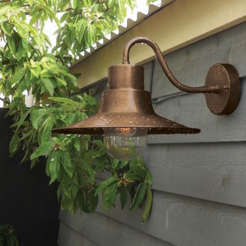 Elstead Lighting SHELDON SHELDON-BR Nástěnná lampa 1x60W/E27 IP44