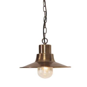 Elstead Lighting SHELDON SHELDON-CH-BR Závěsná lampa 1x60W/E27 IP44