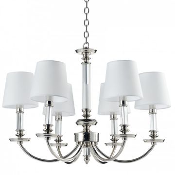 Cosmolight SIENA P06308WH NI Lustr 6x40W/E14 IP20