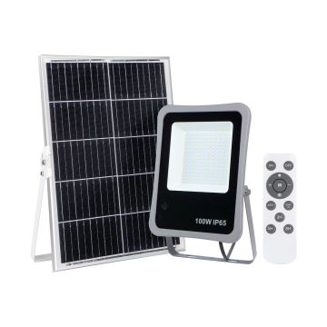 Italux Bares SLR-73142-100W Solární lampa 1x100W/LED 4000K 977lm IP65