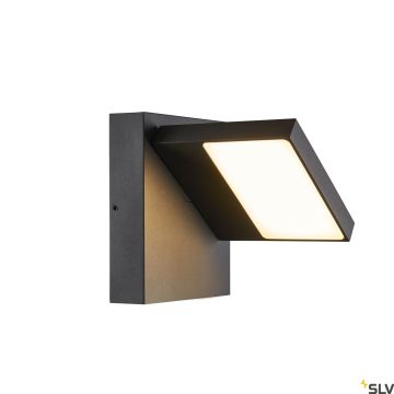 SLV ABRIDOR 1002989 Nástěnná lampa 1x14W/LED 3000/4000K 750LM IP55