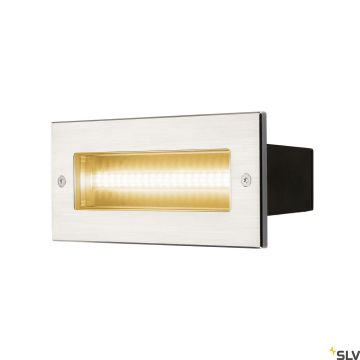 SLV BRICK 233650 Vestavěná schodišťová lampa 1x9.5W/LED 3000K 950LM IP65