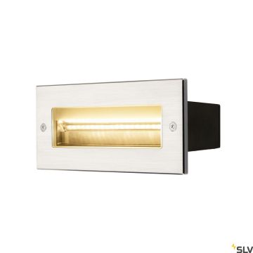 SLV BRICK 233660 Vestavěná schodišťová lampa 1x9.5W/LED 3000K 850LM IP65