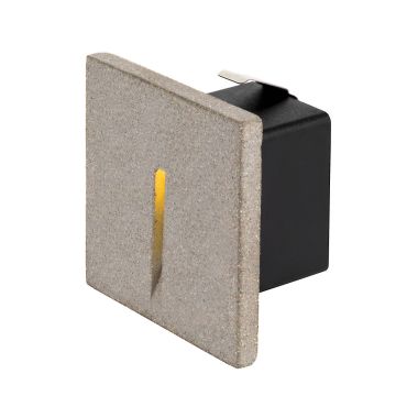 SLV CONCRETO 1006407 Vestavěná schodišťová lampa 1x3.2W/LED 3000K 15lm IP65