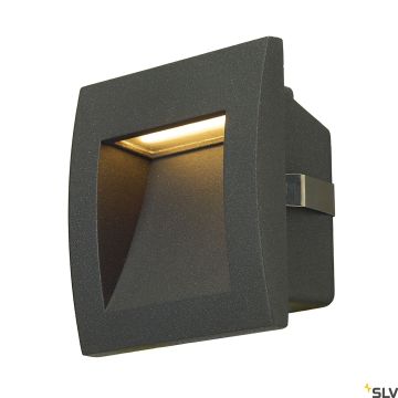 SLV DOWNUNDER 233605 Vestavěná schodišťová lampa 1x1.7W/LED 3000K 25LM IP55