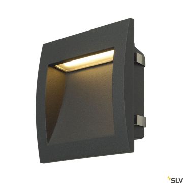 SLV DOWNUNDER 233615 Vestavěná schodišťová lampa 1x4W/LED 3000K 85LM IP55