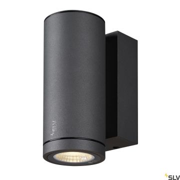 SLV ENOLA ROUND 1003422 Nástěnná lampa 1x6W/LED 3000/4000K 500LM IP65