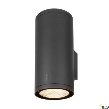 SLV ENOLA ROUND 1003441 Nástěnná lampa 2x55W/LED 3000/4000K 5400/6000LM IP65
