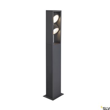 SLV ESKINA 1004751 Stojací lampa 2x27W/LED 3000/4000K 2200/2400LM IP65