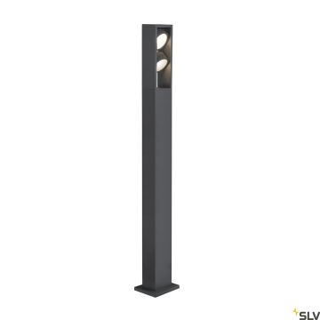 SLV ESKINA 1005439 Stojací lampa 2x27W/LED 3000/4000K 2200/2400LM IP65