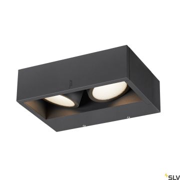 SLV ESKINA 1006314 Nástěnné osvětlení 1x27W/LED 3000K|4000K 2200LM|2400LM IP65