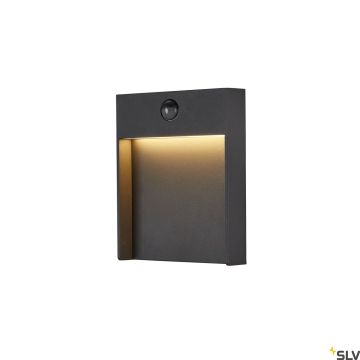 SLV FLATT 1002954 Nástěnná lampa 1x16W/LED 3000/4000K 600LM IP54