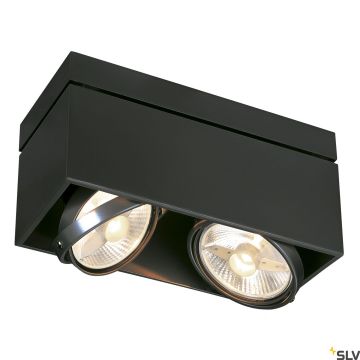 SLV KARDAMOD 117110 Nástěnné osvětlení 2x75W/GU10/ES111 IP20