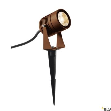 SLV LED SPIKE 1002203 Zahradní reflektor 1x6W/LED 3000K 400LM IP55