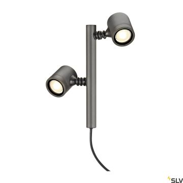 SLV MYRA 233185 Stojací lampa 2x4.5W/GU10 IP44