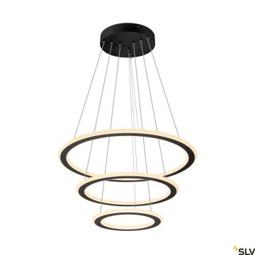 SLV ONE FLAT 1007701 Závěsná lampa 3x58W/LED 2700K|3000K 3500lm/3700lm IP20