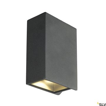 SLV QUAD 232445 Nástěnná lampa 2x8W/LED 3000K 520LM IP44