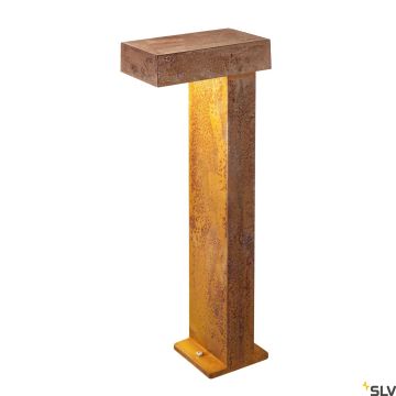 SLV RUSTY 1006347 Stojací lampa 1x8.8W/LED 3000K 470LM IP55