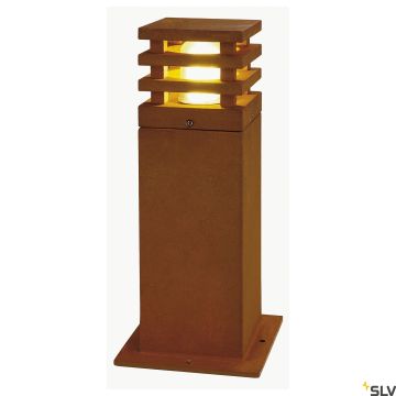 SLV RUSTY 233427 Stojací lampa 1x9W/LED 3000K 90LM IP55