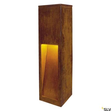 SLV RUSTY 233447 Stojací lampa 1x9W/LED 3000K 30LM IP55