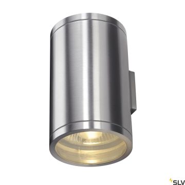 SLV SQUARE 1000334 Nástěnná lampa 1x50W/GU10/ES111 IP44