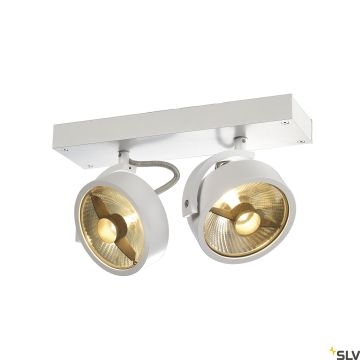 SLV STRUCTEC 147311 Bodové světlo 2x75W/GU10/ES111 IP20