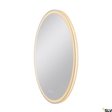 SLV TRUKKO 1007200 Zrcadlo 1x23W/LED 3000K|4000K|6500K 1100lm|1130lm|1210lm IP44