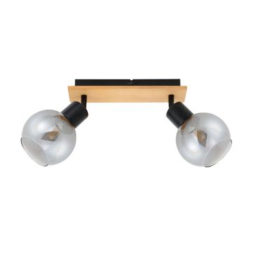 Italux Barel SPL-67535-2-BK-WO Bodové světlo 2x40W/E27 IP20
