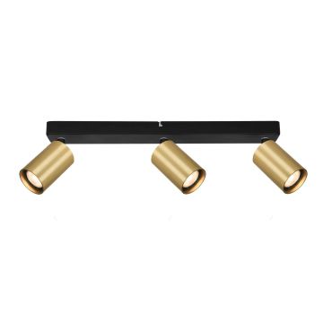 Italux Nesto SPL-23436-3-BK-GD Bodové světlo 3x10W/GU10 IP20