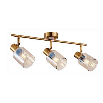 Italux Santia SPL-65342-3-BRO-AMB Bodové světlo 3x40W/E14 IP20