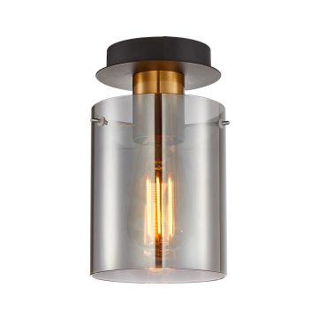 Italux Sardo SPL-5581-1SC-BRO-SG Stropní lampa 1x40W/E27 IP20