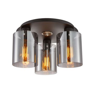 Italux Sardo SPL-5581-3SC-BK-SG Stropní lampa 3x40W/E27 IP20