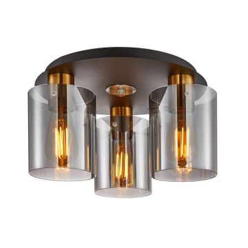 Italux Sardo SPL-5581-3SC-BRO-SG Stropní lampa 3x40W/E27 IP20