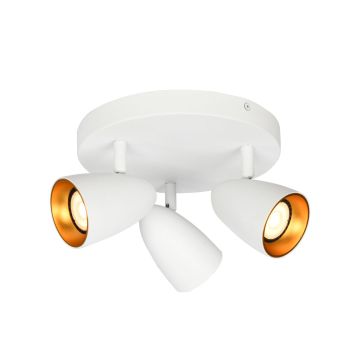 Italux Tino SPL-36748-3R-WH-GD Bodové světlo 3x10W/GU10 IP20