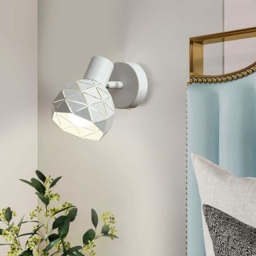 Light Prestige Reus LP-8069/1WS WH Bodové světlo 1x40W/E14 IP20