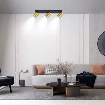 Light Prestige Snow LP-731/3W GD Bodové světlo 3x50W/GU10 IP20