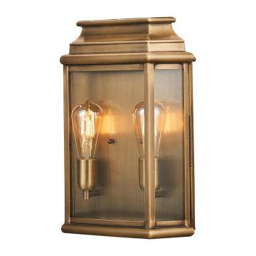 Elstead Lighting ST MARTINS ST-MARTINS-L-BR Nástěnná lampa 2x60W/E27 IP44