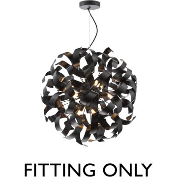 Dar Lighting Swash SWA1322-SP Závěs 9x40w/g9