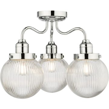Dar Lighting Tamara TAM5350-IP44 Stropní lampa 3x40w/e14 ip44