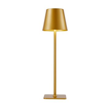 Italux Atlis TB-2821-GD Stolní lampa 1x5W/LED 3000K-6500K 300lm IP54