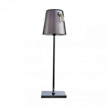 Italux Ostap TB-2749-CH Stolní lampa 1x5W/LED 3000K|RGB 300lm IP54