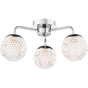 Dar Lighting Teva TEV5350 Stropní lampa 3x5w/g9 ip44